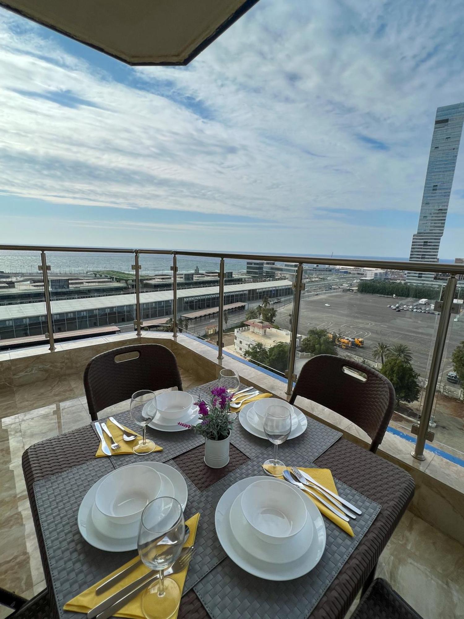 Almasarat Tower Sea View Apartment Jeddah Ngoại thất bức ảnh